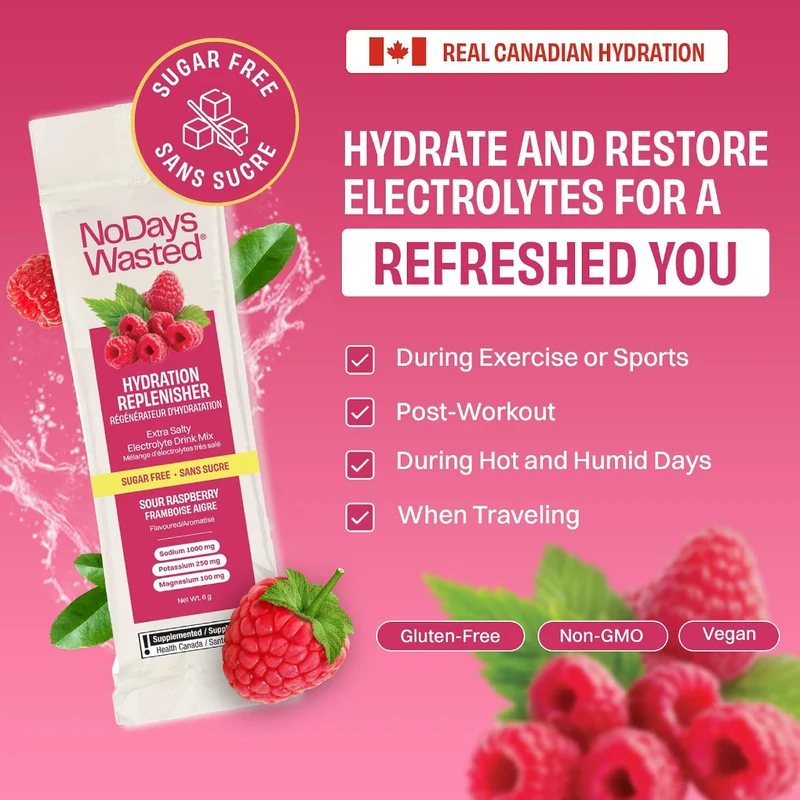 No Days Wasted - Sour Raspberry | 5 Pack