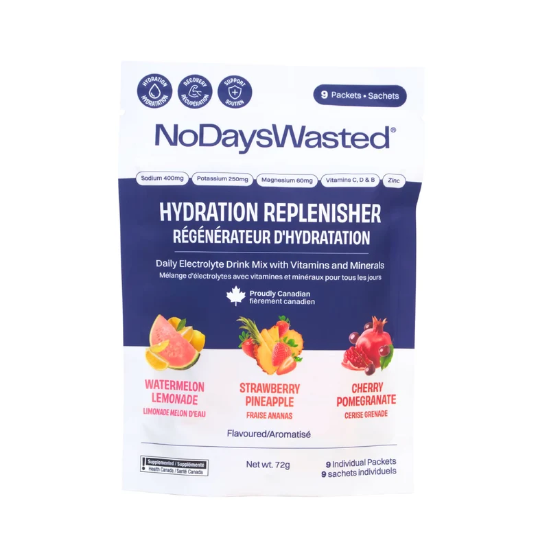 No Days Wasted - Daily Hydration Variety Pack | 9 Pack