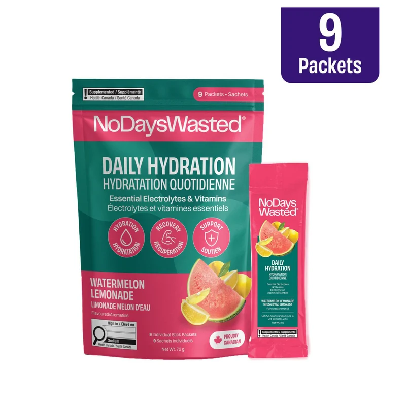 No Days Wasted - Watermelon Lemonade | 9 Pack