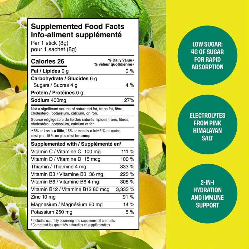 No Days Wasted - Lemon Lime | 9 Pack