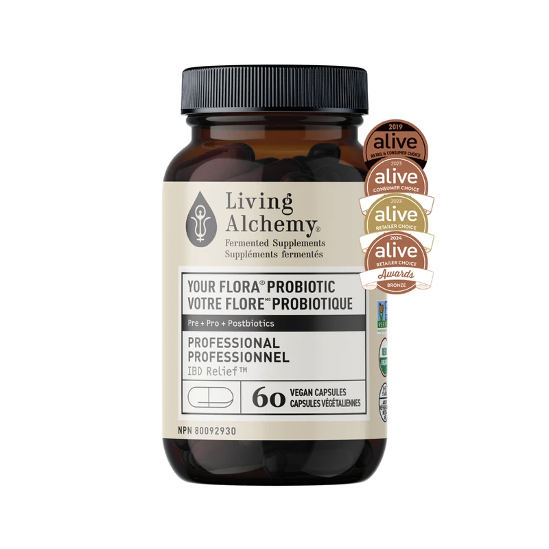 Living Alchemy - Your Flora Probiotic Professional | 60 Capsules