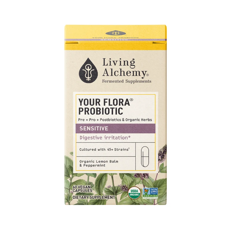 Living Alchemy - Your Flora Probiotic Sensitive | 60 Capsules