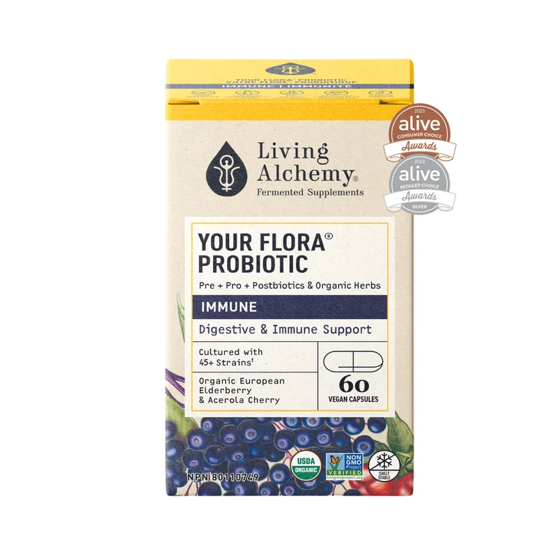 Living Alchemy - Your Flora Probiotic Immune | 60 Capsules