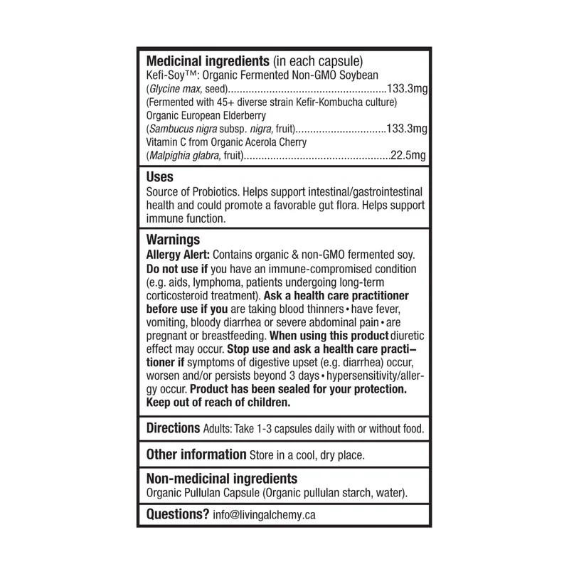 Living Alchemy - Your Flora Probiotic Immune | 60 Capsules