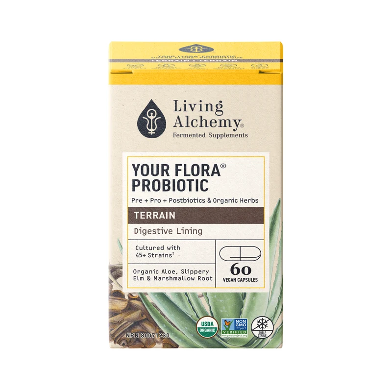 Living Alchemy - Your Flora Probiotic Terrain | 60 Capsules