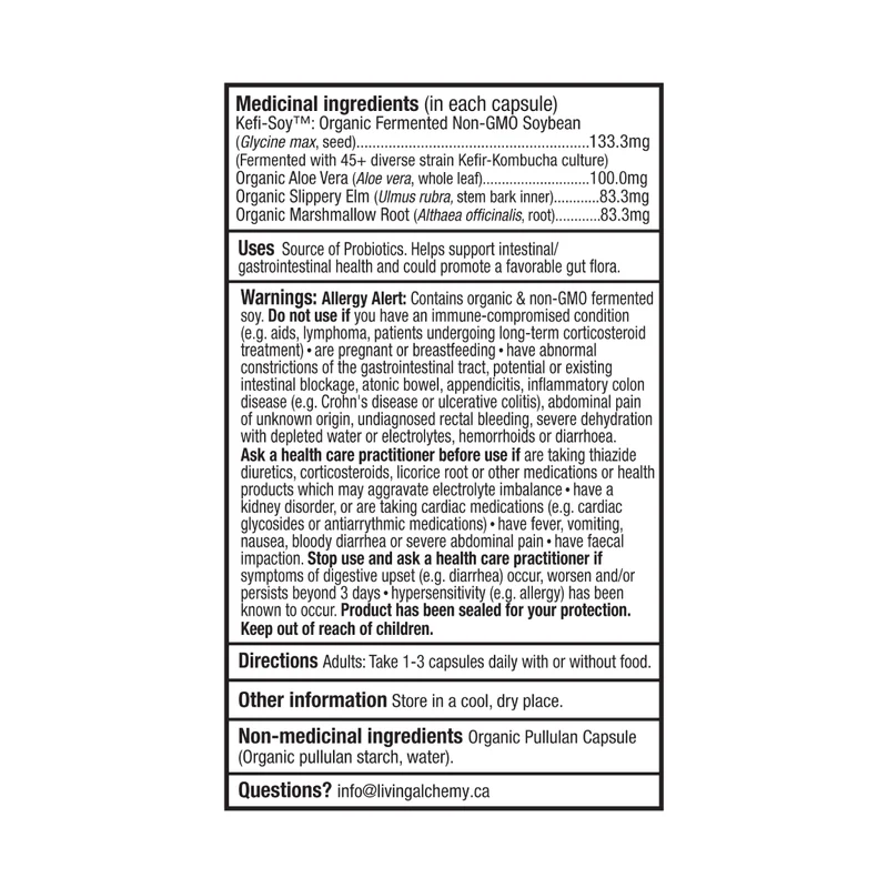 Living Alchemy - Your Flora Probiotic Terrain | 60 Capsules