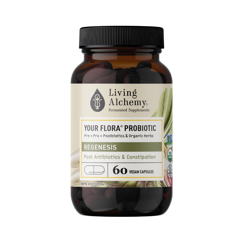 Living Alchemy - Your Flora Probiotic Regenesis | 60 Capsules