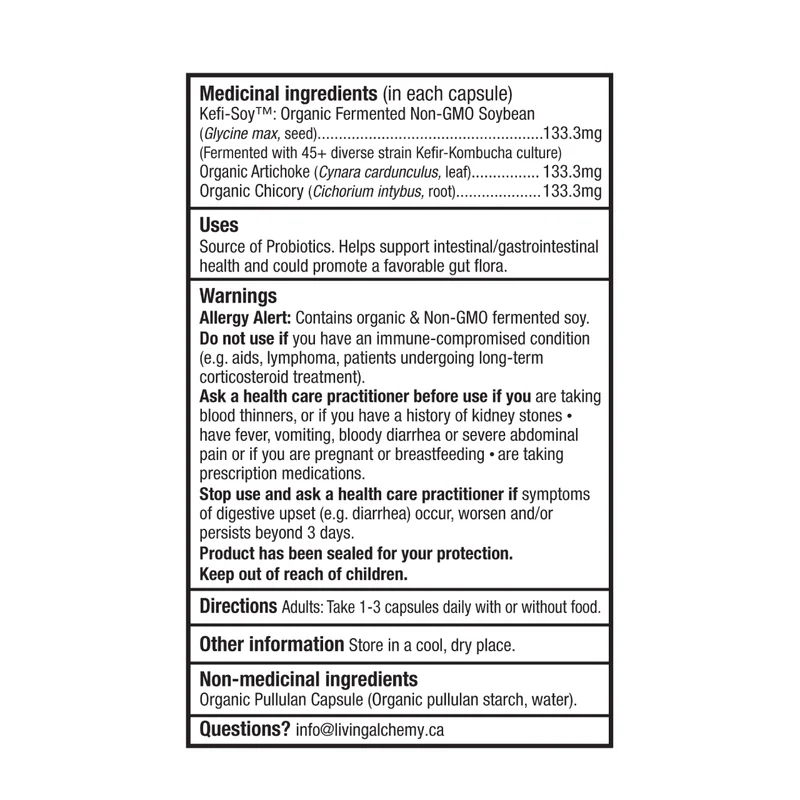 Living Alchemy - Your Flora Probiotic Regenesis | 60 Capsules