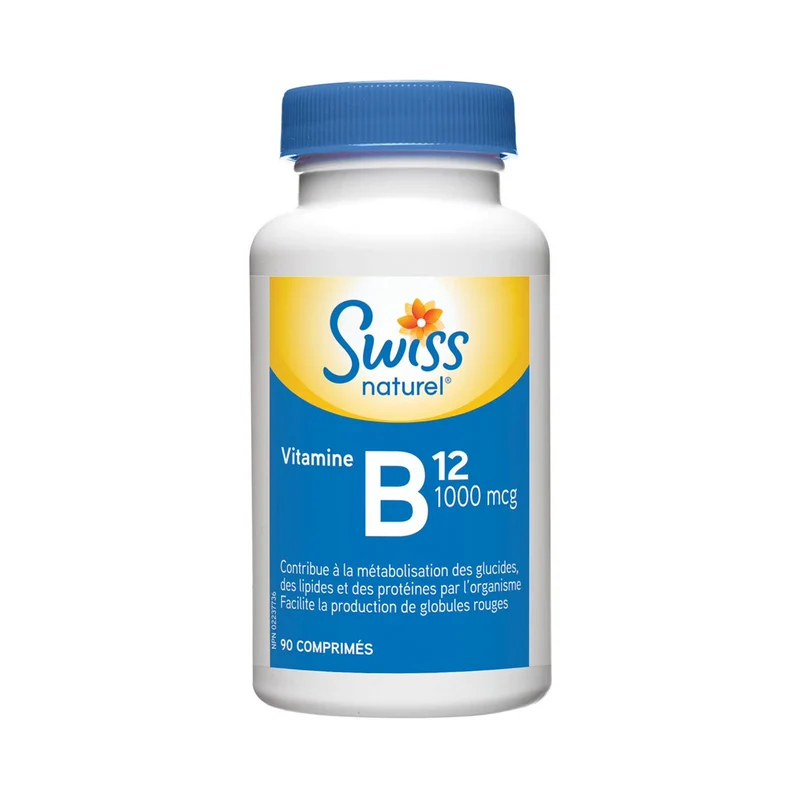 Swiss Natural - Vitamin B12 1000 mcg | 90 Tablets