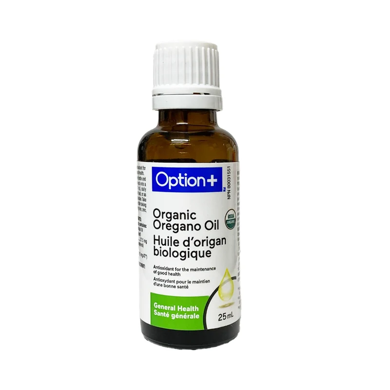 Option+ Organic Oregano Oil | 25 mL