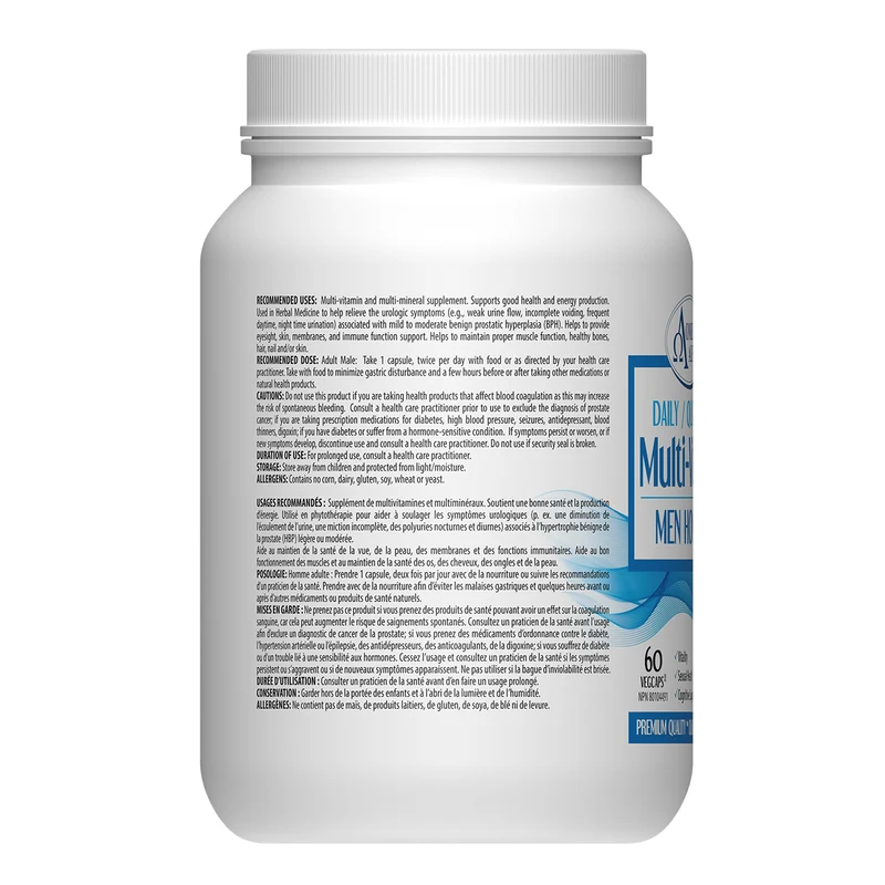 Omega Alpha - Daily Multi-VitMin Men 50+ | 60 Veg Caps