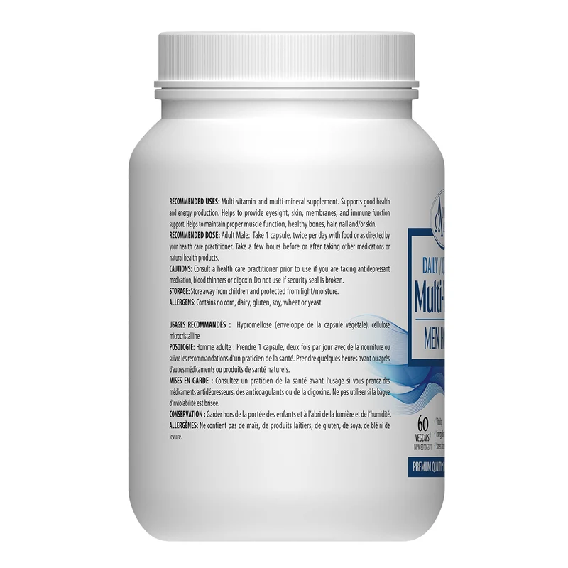 Omega Alpha - Daily Multi-VitMin - Men | 60 Veg Caps