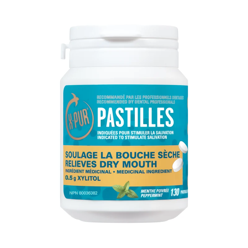 X-PUR - Xylitol Peppermint Pastilles | 130 Pastilles