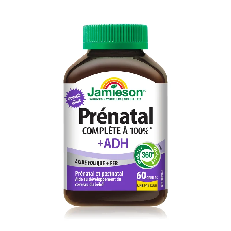 Jamieson - Prenatal 100% Complete MultiVitamin + DHA | 60 Softgels