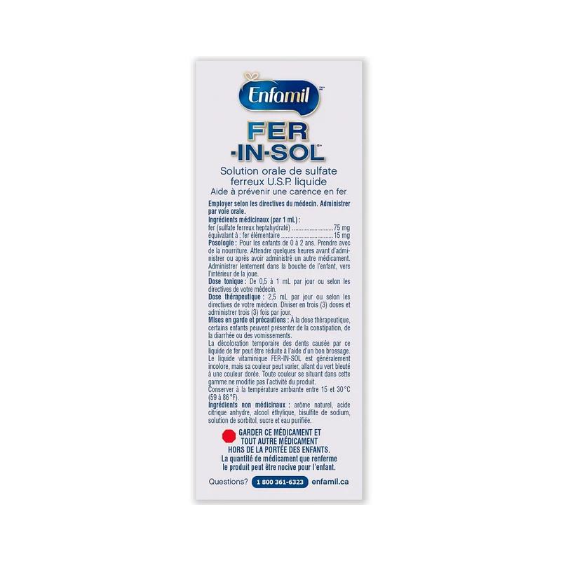 Enfamil - Fer-In-Sol Oral Solution | 50 mL