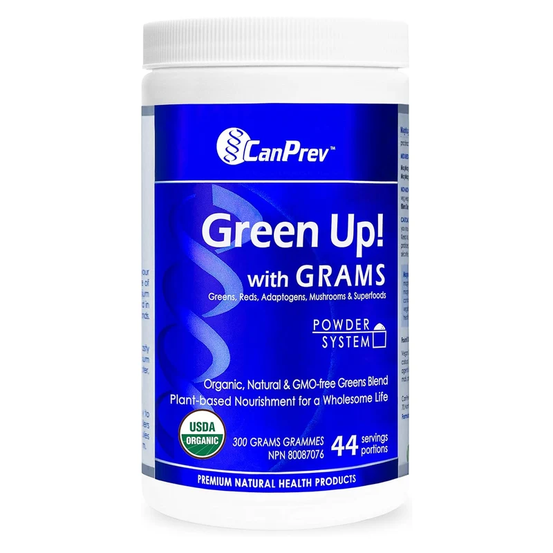 CanPrev - Green Up! with Grams, 44 Servings | 300 g