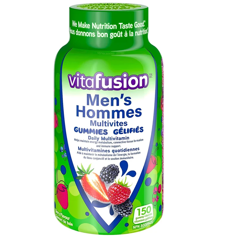 Vitafusion - Men's Gummy Multivitamins, Berry | 150 Gummies