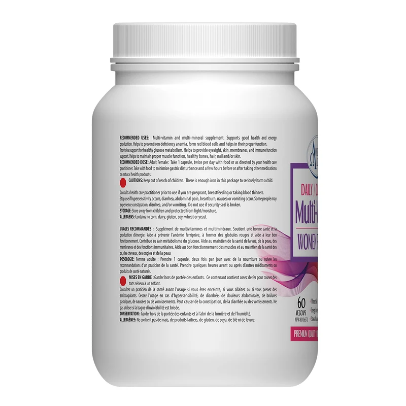 Omega Alpha - Daily Multi-VitMin - Women | 60 VEGCAPS
