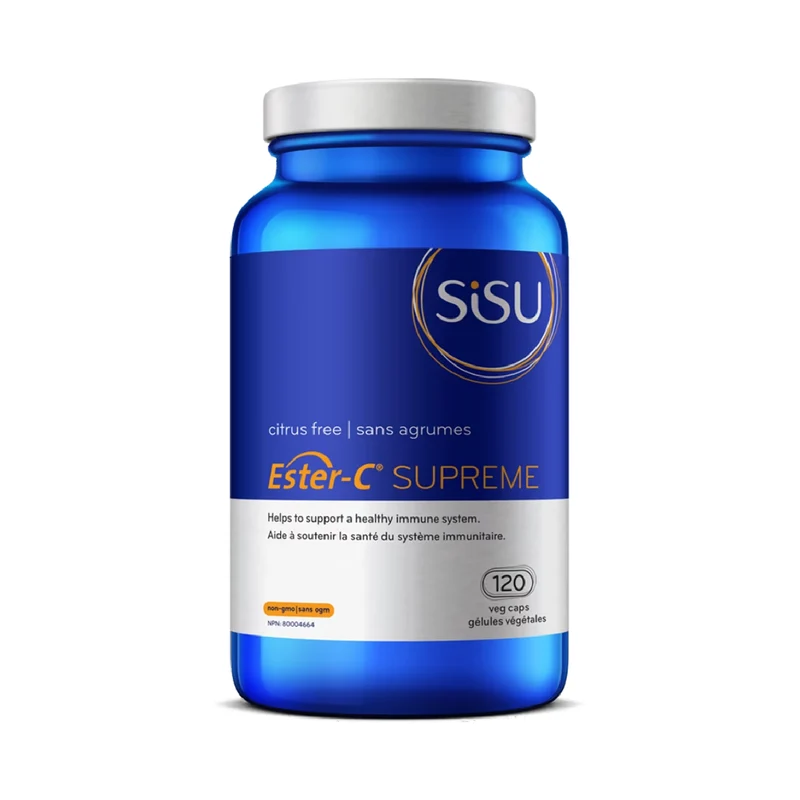SISU - Ester-C Supreme - Citrus Free | 120 Veg Capsules