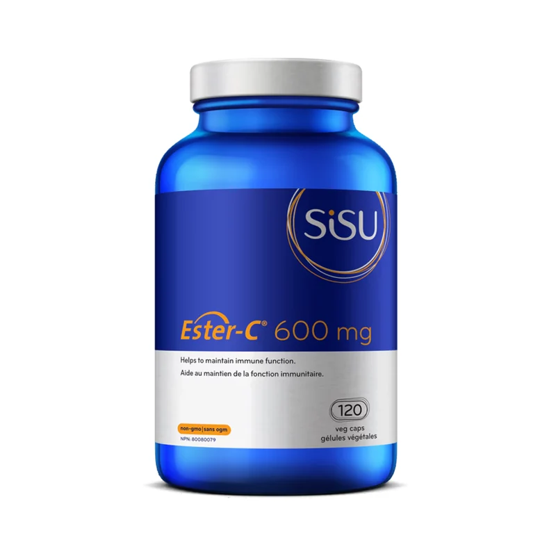 SISU - Ester-C 600 mg | 60 Veg Capsules