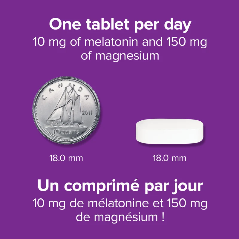 Webber Naturals - Melatonin Magnesium 10/150mg | 60 Tablets