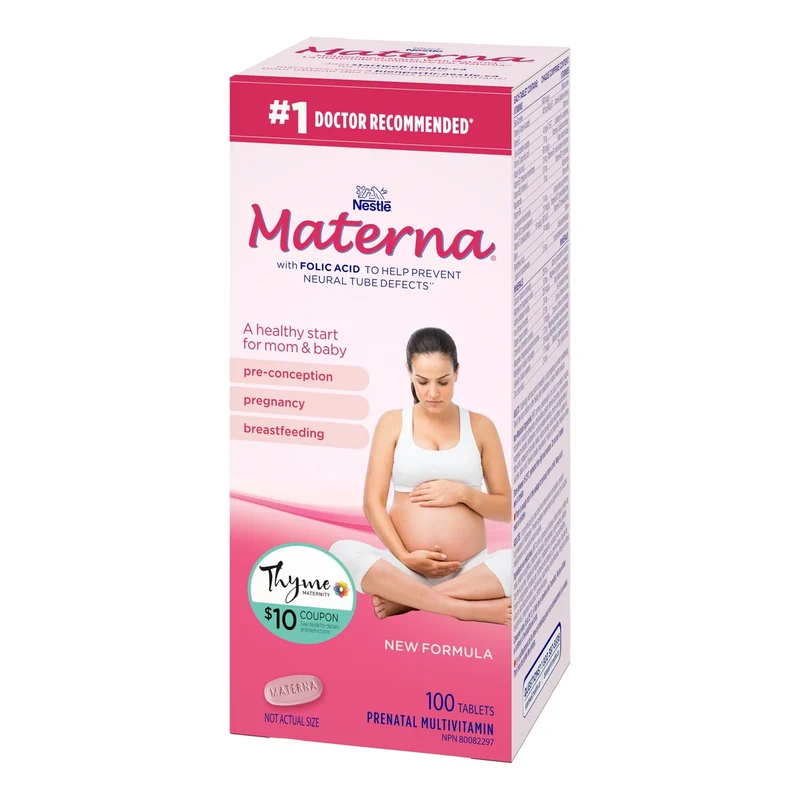Materna - Prenatal Multivitamins | 100 Tablets