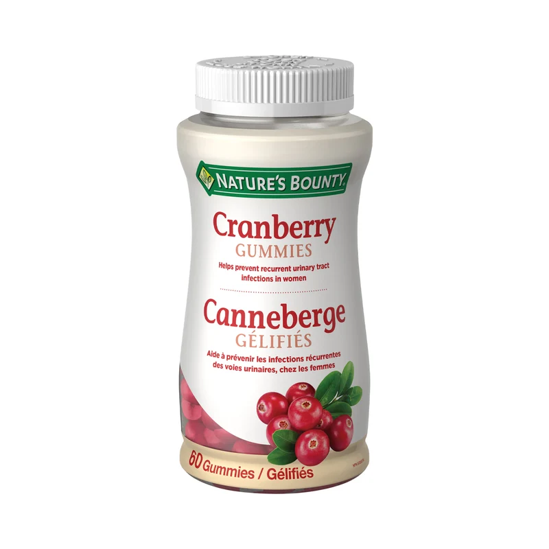 Nature's Bounty - Cranberry Gummies | 60 Gummies