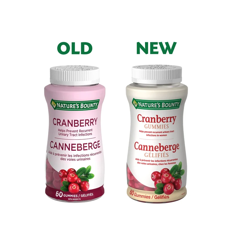 Nature's Bounty - Cranberry Gummies | 60 Gummies