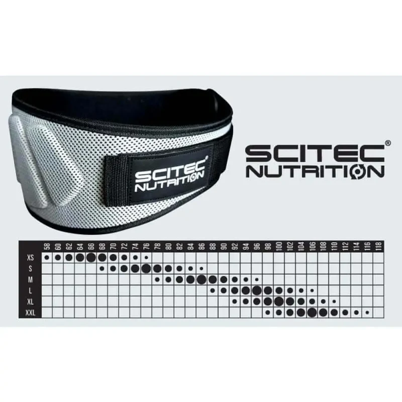Ceinture de Musculation Grise Scitec Nutrition