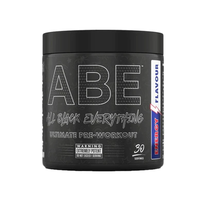 ABE - ALL BLACK EVERYTHING PRÉ-ENTRAÎNEMENT (14 saveurs disponibles) 375 g