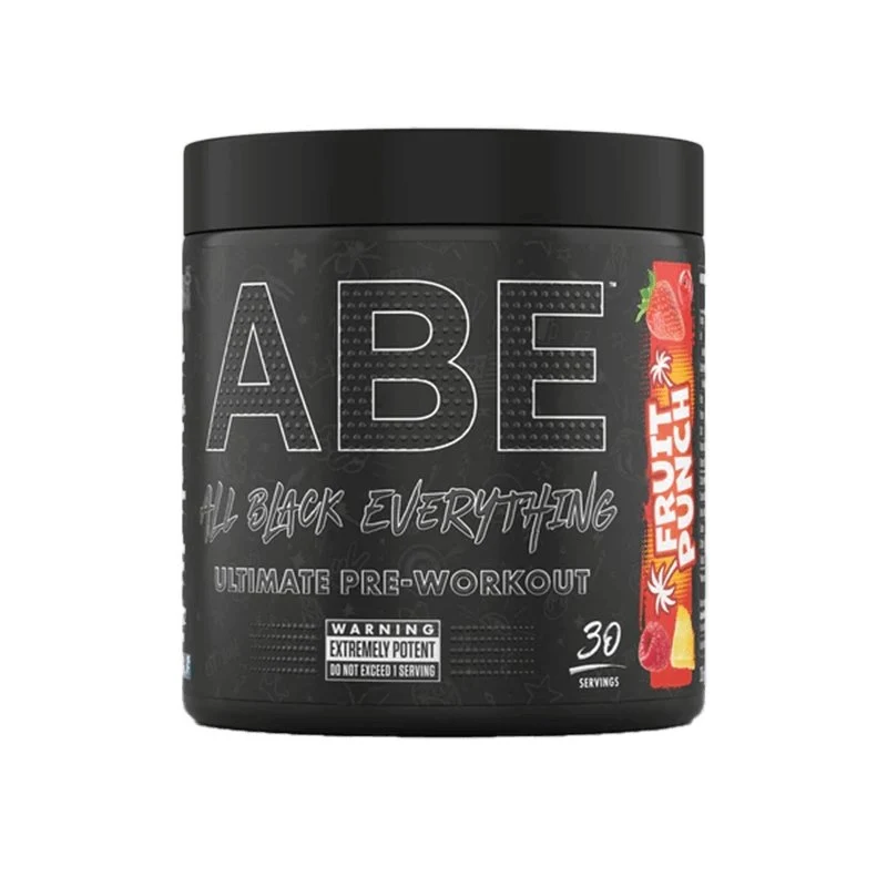 ABE - ALL BLACK EVERYTHING PRÉ-ENTRAÎNEMENT (14 saveurs disponibles) 375 g