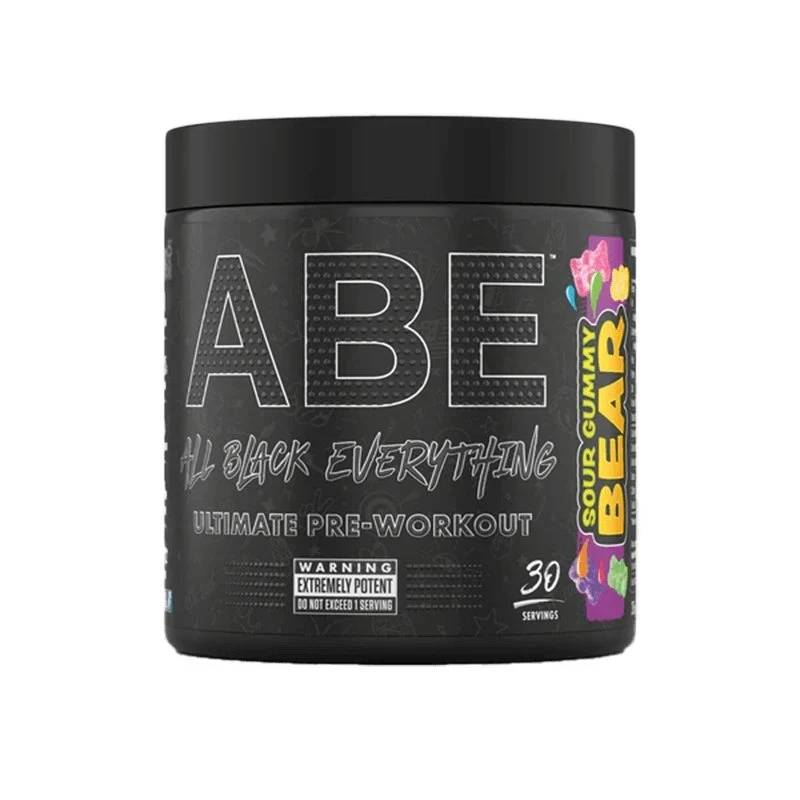 ABE - ALL BLACK EVERYTHING PRÉ-ENTRAÎNEMENT (14 saveurs disponibles) 375 g
