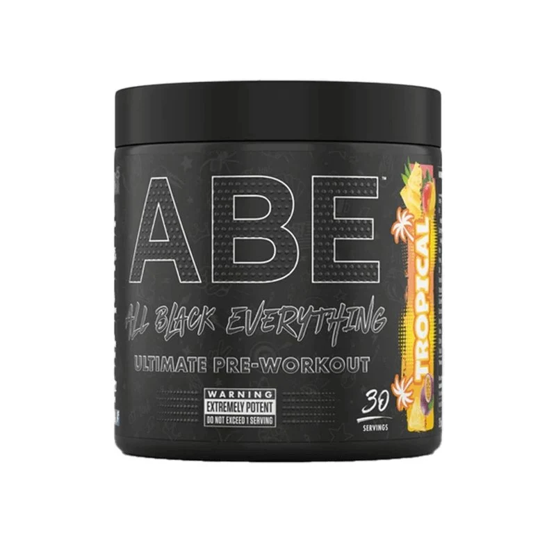 ABE - ALL BLACK EVERYTHING PRÉ-ENTRAÎNEMENT (14 saveurs disponibles) 375 g