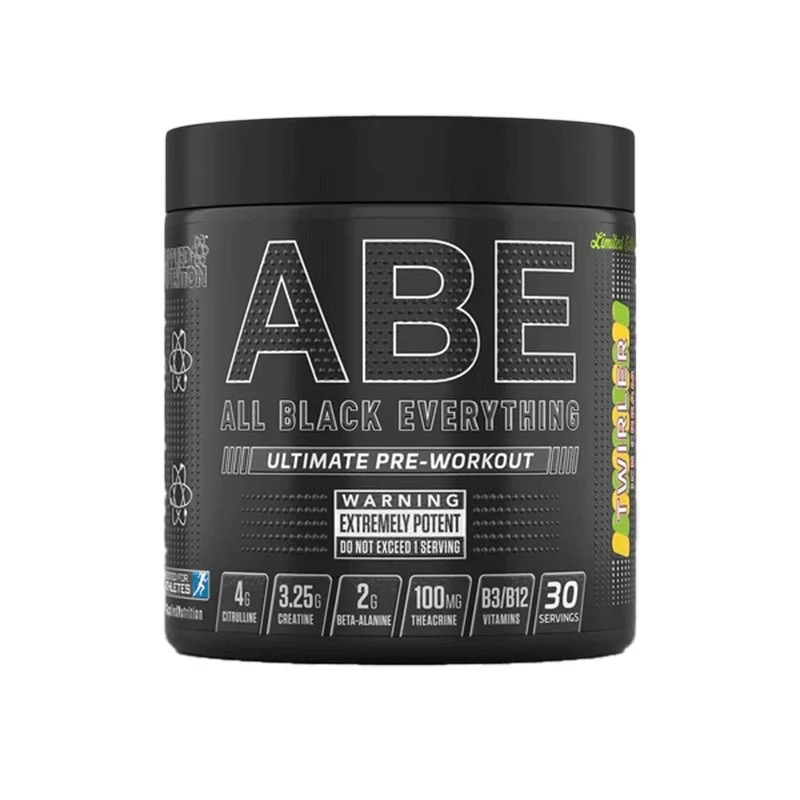 ABE - ALL BLACK EVERYTHING PRÉ-ENTRAÎNEMENT (14 saveurs disponibles) 375 g