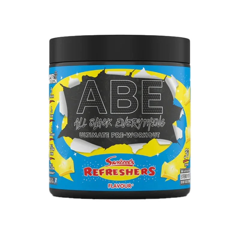 ABE - ALL BLACK EVERYTHING PRÉ-ENTRAÎNEMENT (14 saveurs disponibles) 375 g
