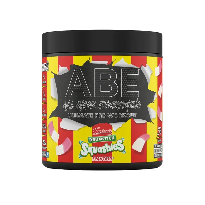 ABE - ALL BLACK EVERYTHING PRÉ-ENTRAÎNEMENT (14 saveurs disponibles) 375 g