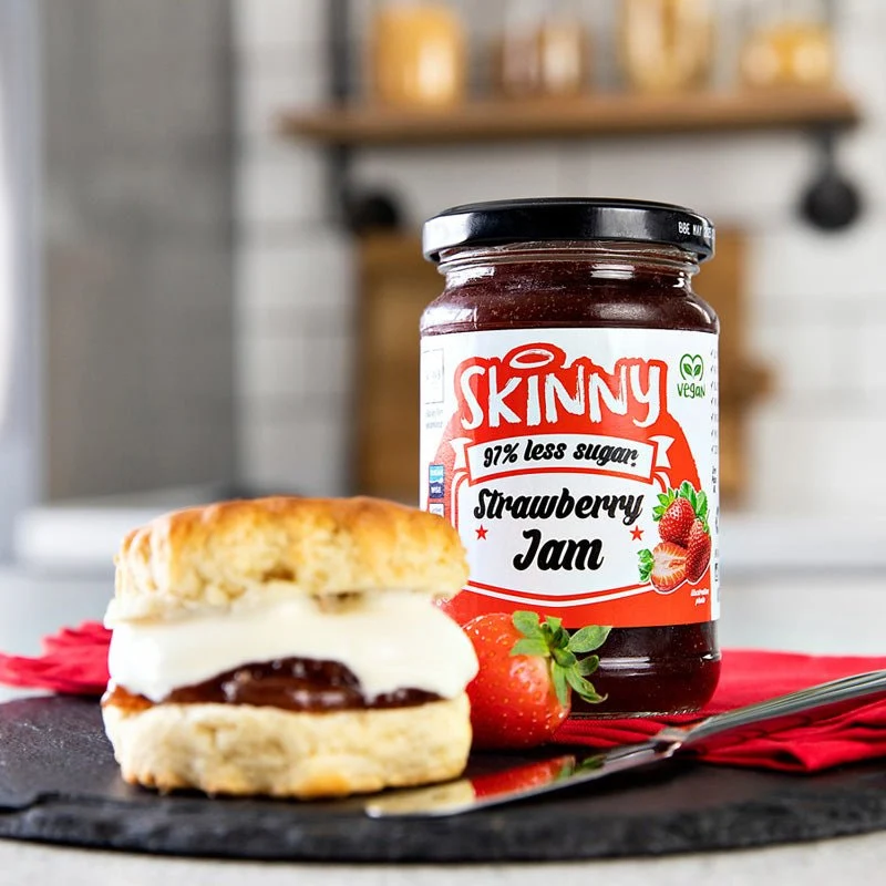 Confiture maigre de fraise à faible teneur en sucre - 340g