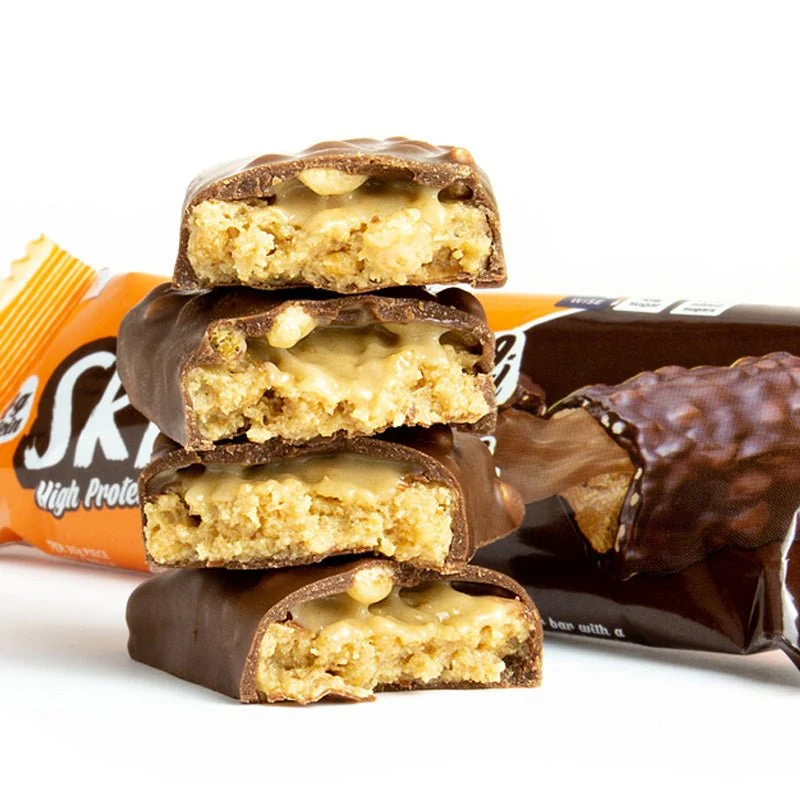 Barre Duo légère en protéines et faible en sucre, saveur caramel croquant - 60 g