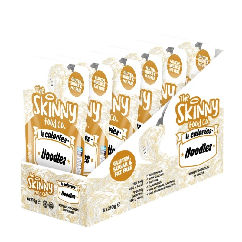 Nouilles maigres Shirataki 4 calories - (boîte de 6 x 210 g)