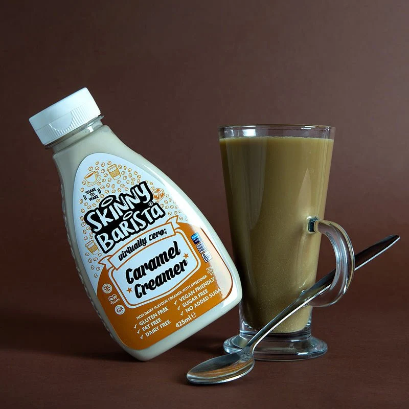 Crème au caramel à saveur de caramel - Crème maigre sans produits laitiers - 425 ml