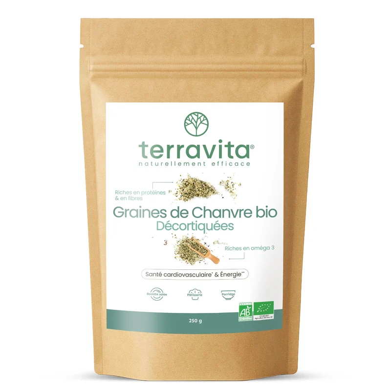 Graines de chanvre Bio