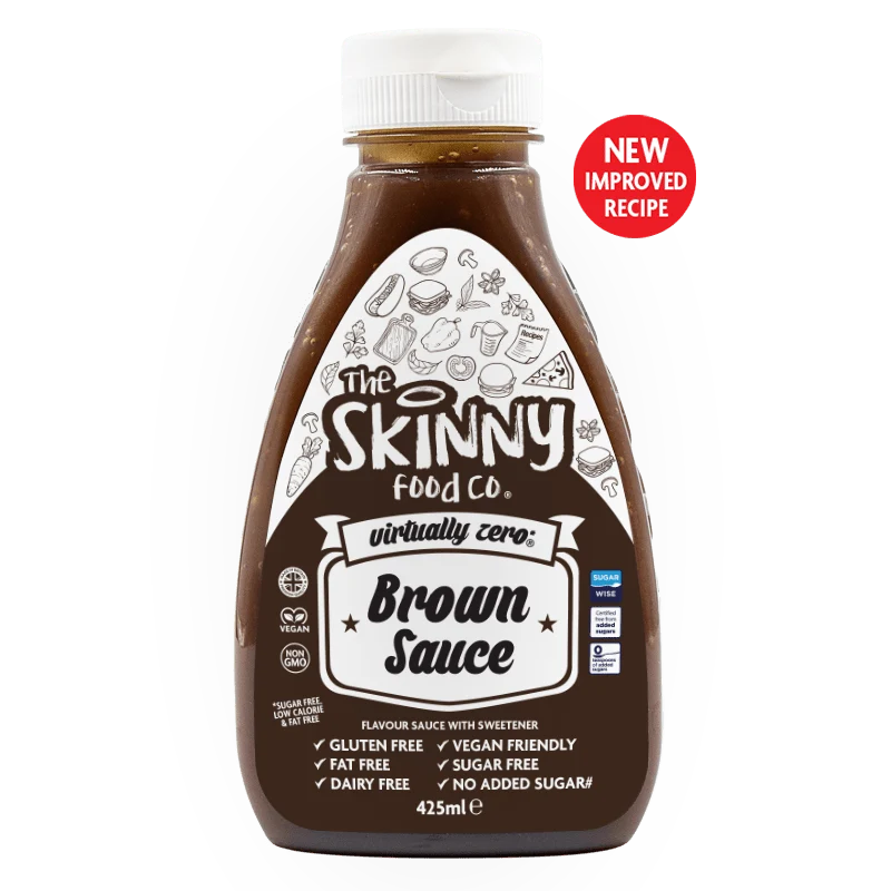 Sauce maigre brune Virtually Zero© sans sucre - 425 ml