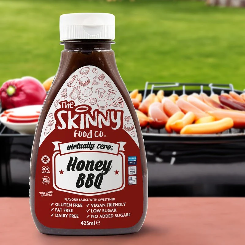 Saveur de barbecue au miel Virtually Zero© Sauce maigre sans sucre - 425 ml