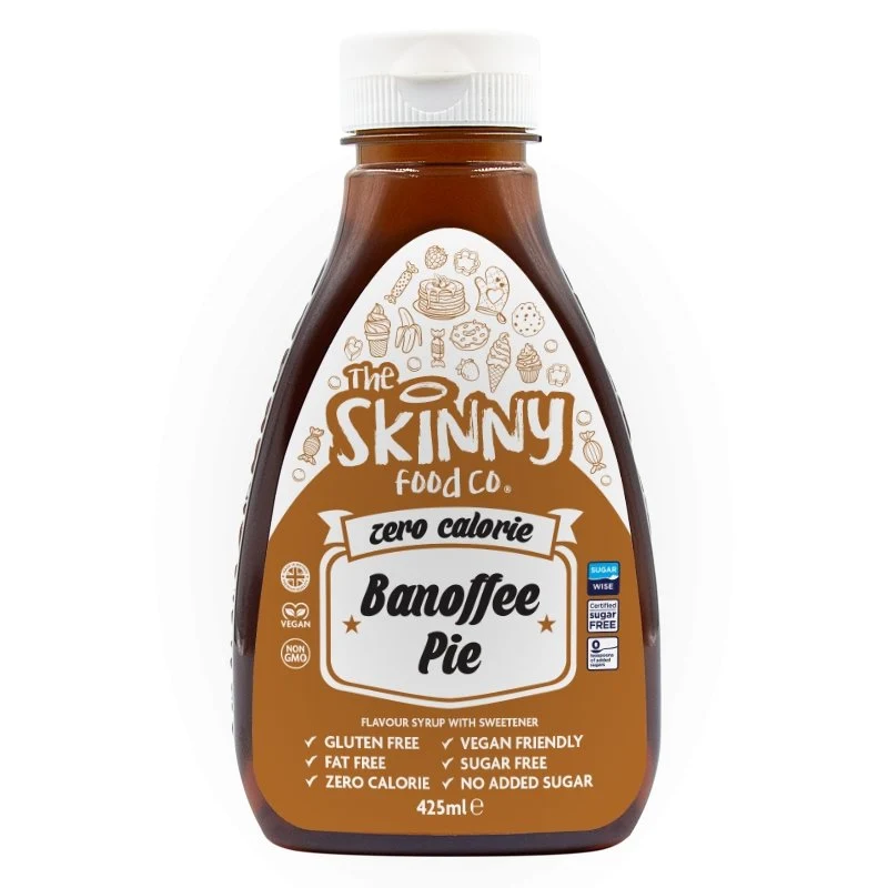 Sirop léger sans sucre et sans calories Banoffee Pie - 425 ml