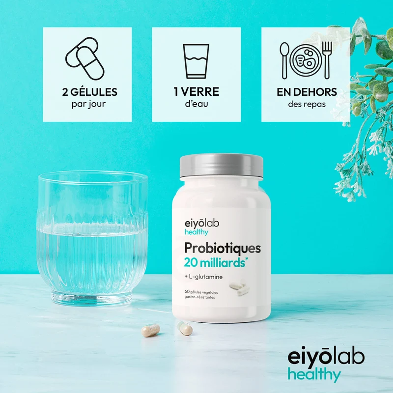 Probiotiques 20 milliards