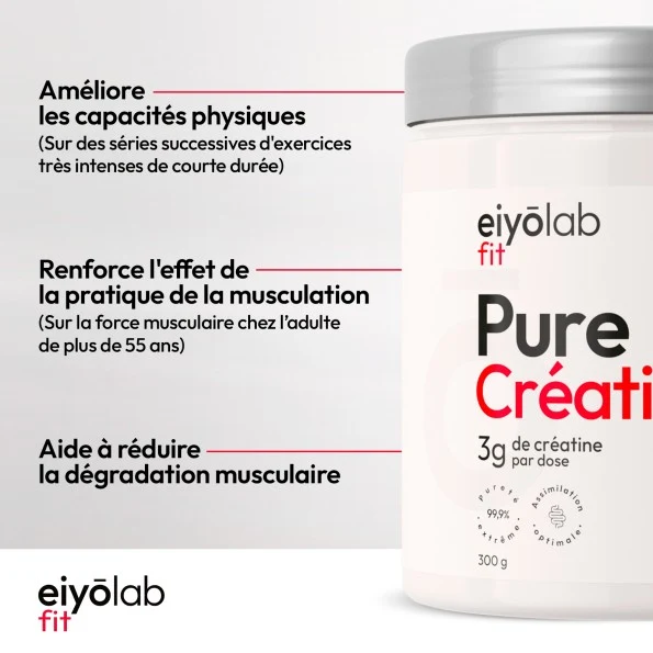 Pure Créatine HT - Creapure®