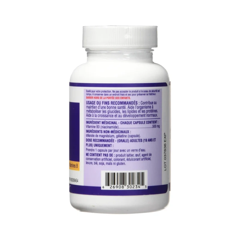 WestCoast Naturals - Niacinamide 500 mg | 90 Capsules