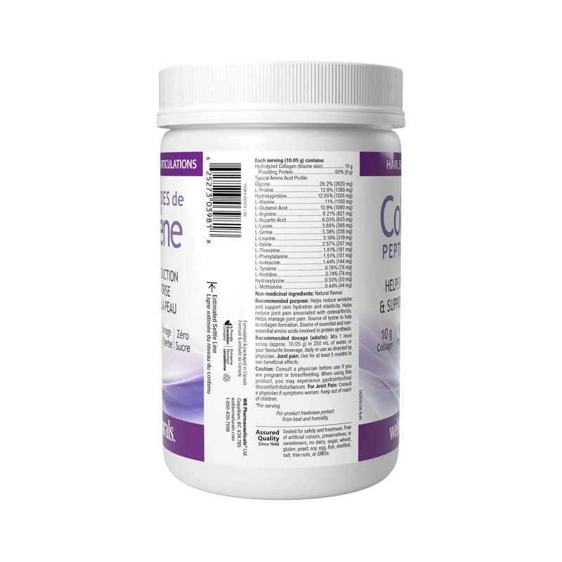 Webber Naturals - Collagen Peptides Powder | 252 g