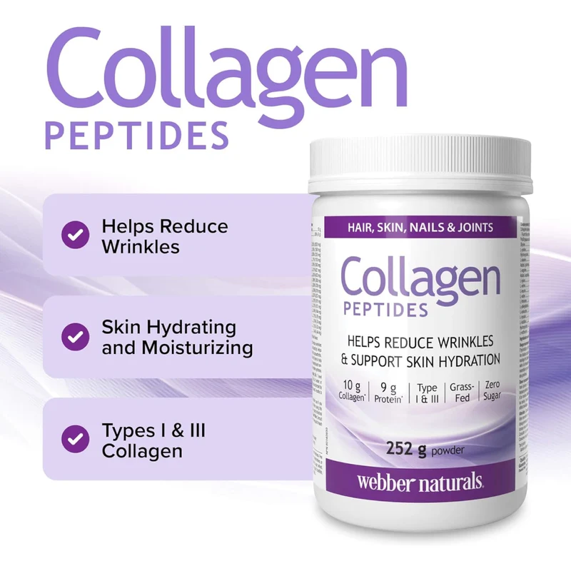 Webber Naturals - Collagen Peptides Powder | 252 g