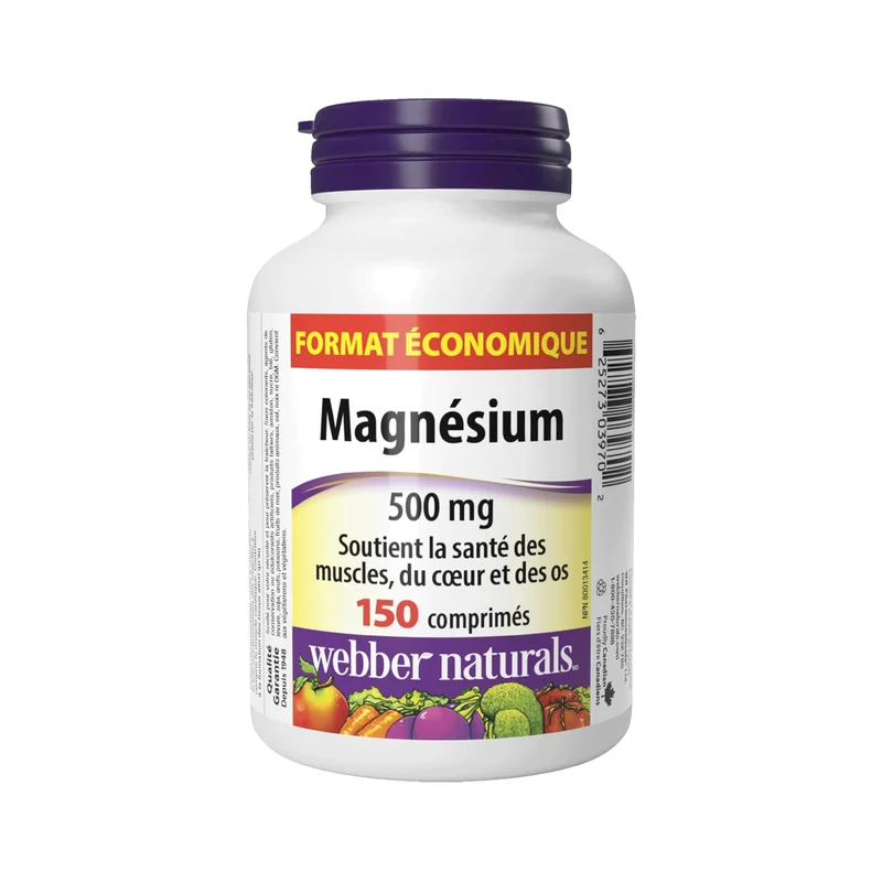 Webber Naturals - Magnesium 500 mg | 150 Tablets